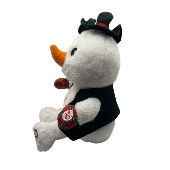 North Pole Imports Musical Plush Snowman‎ plays Frosty the Snowman - Picture 5 of 9